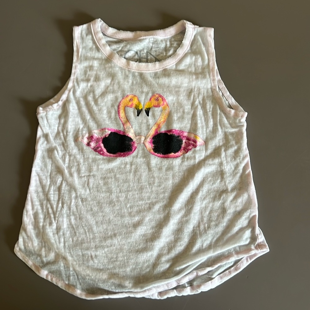 Chaser pink tank top